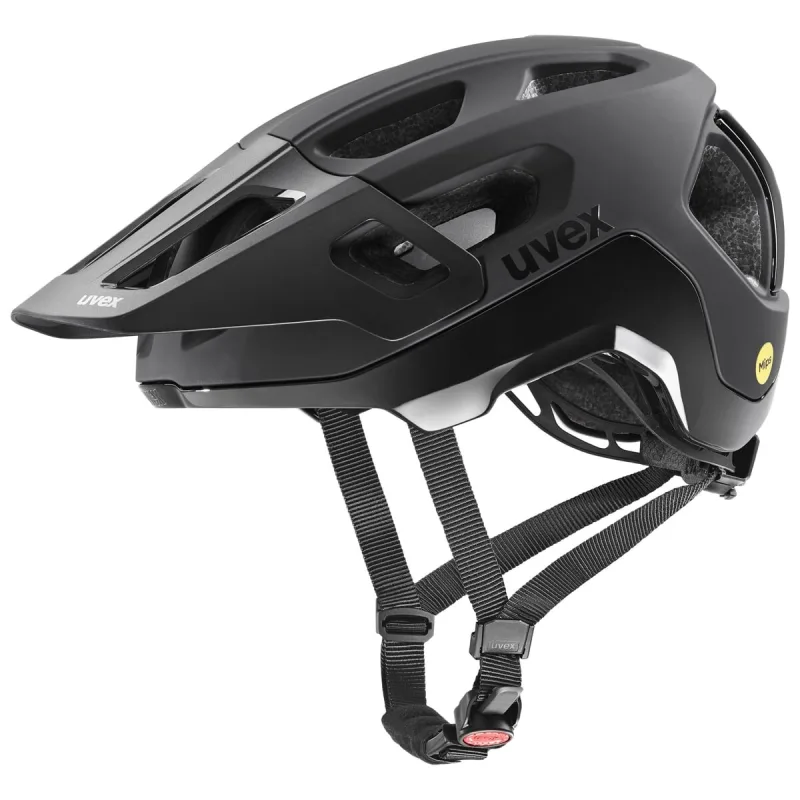 Cyklistická helma Uvex React MIPS black matt