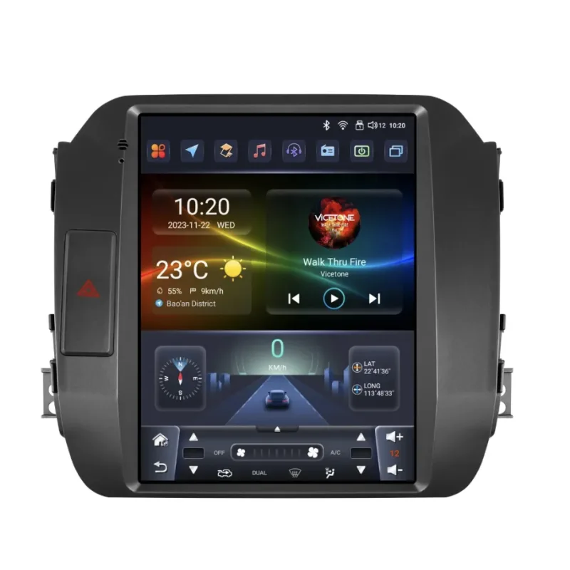 HIZPO KSPG9701 9,7“ Android 13 Autorádio KIA Sportage III Model: 4S9701 (4+32GB) CHR1473_4S9