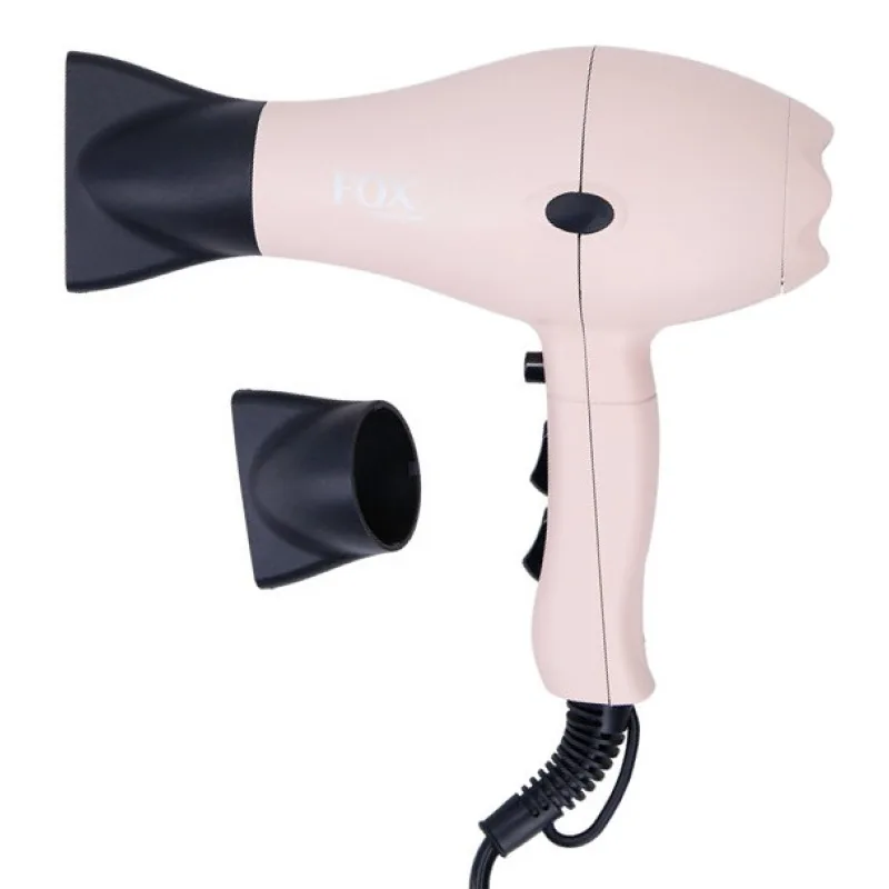 FOX Smart Ice Rose Kadernícky profi fén na vlasy s ionizáciou 2100W - svetloružový