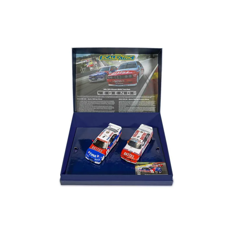 Scalextric Autíčko Touring SCALEXTRIC C4587A - Spa 24H Winners BMW Twin Pack (1:32)