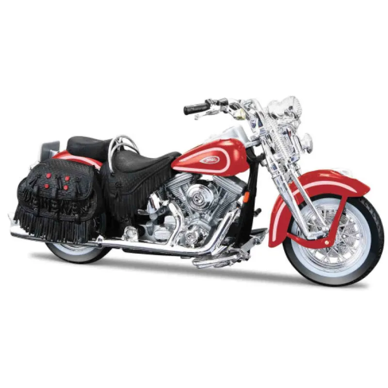 Maisto Harley Davidson FLSTS Heritage Softail Springer (1999), červená, 1:18