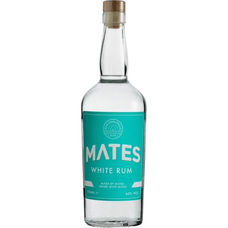 Mates White Rum 40% 0,7 l (čistá fľaša)