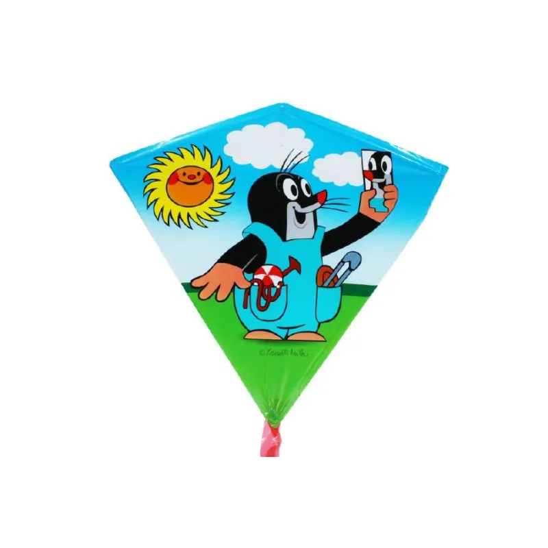 Wiky Drak lietajúci Krtko plast 68x73cm asst v sáčku