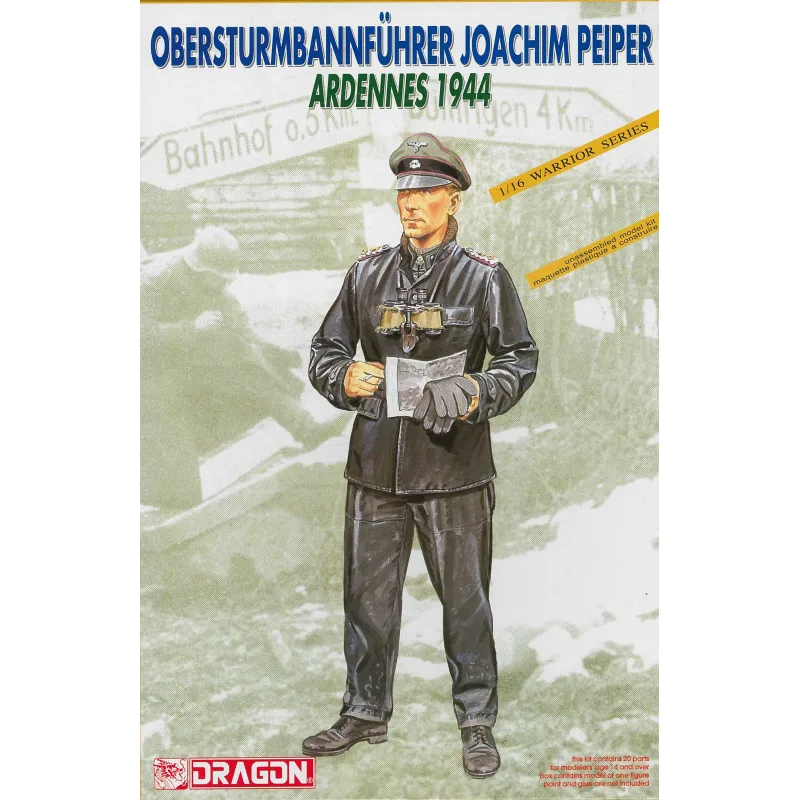 Dragon Model Kit figúrka 1620 - OBERSTURMBANNFÜHRER (ARDENNES 1944) (1:16)