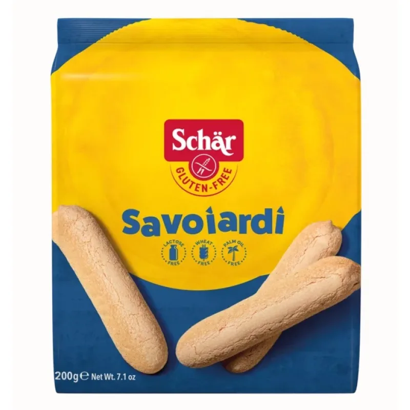 Schär Savoiardi Bezlepkové dlhé piškóty 200 g