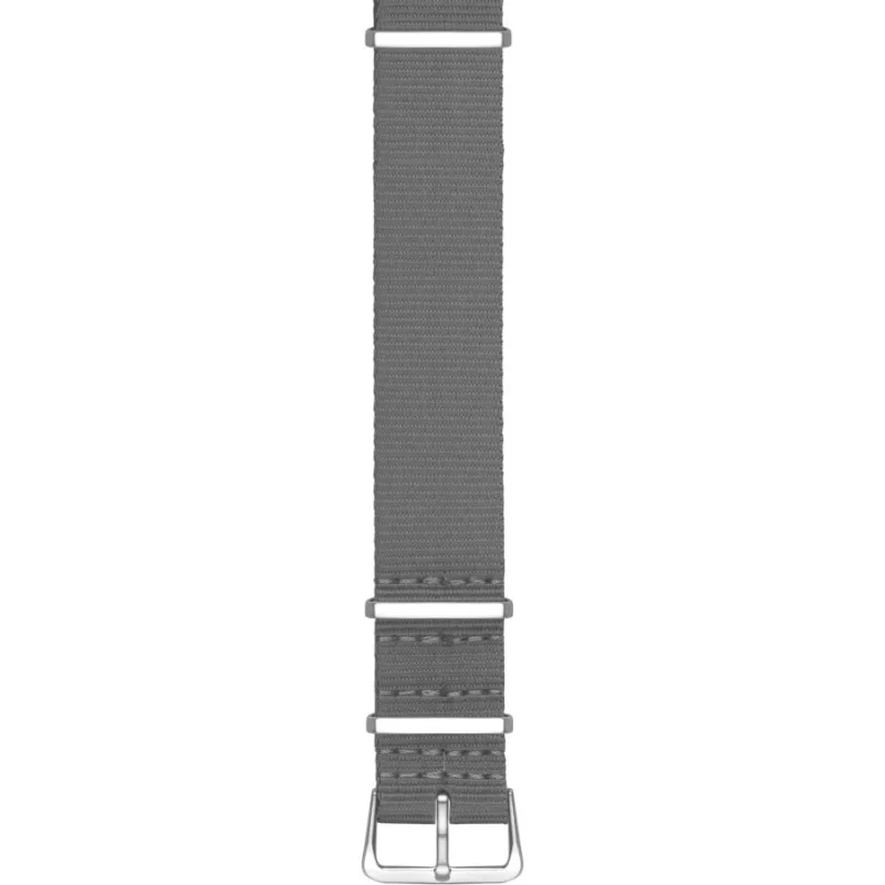 Nylonový Nato remienok na hodinky 22 mm šedý A-NIS ANN001.07-22