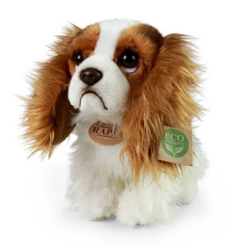 Rappa Plyšový pes King Charles španiel 25 cm ECO-FRIENDLY