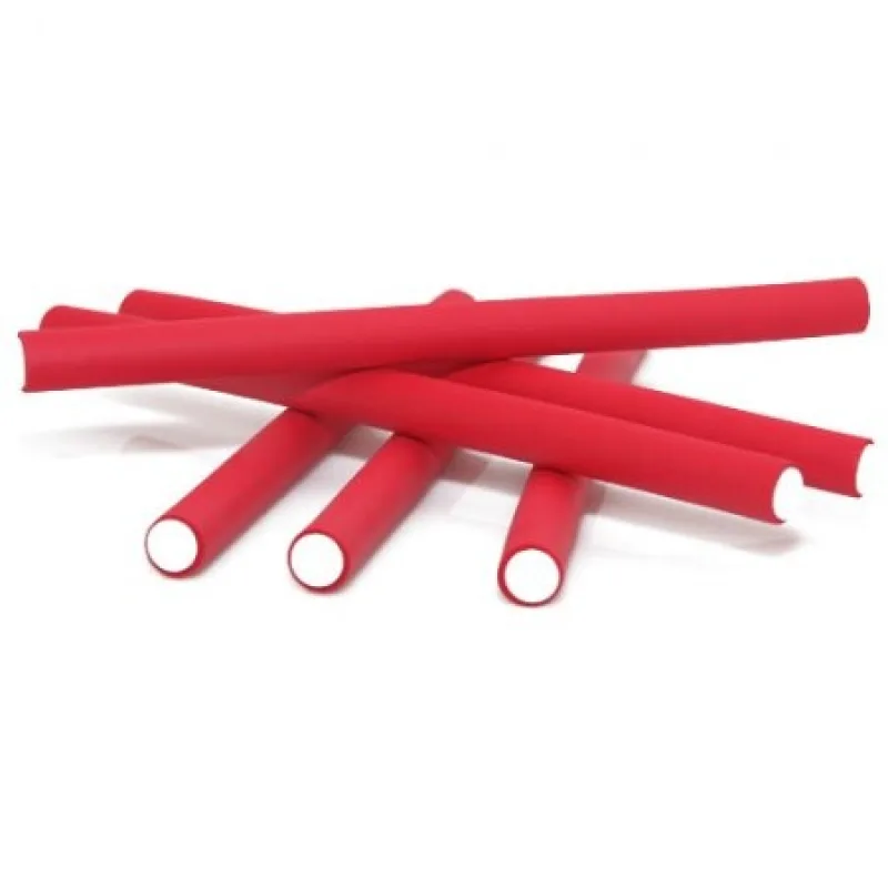 KIEPE DNA Evolution RED Flex Rollers 12ks - papiloty na vlasy 12x240mm - červené