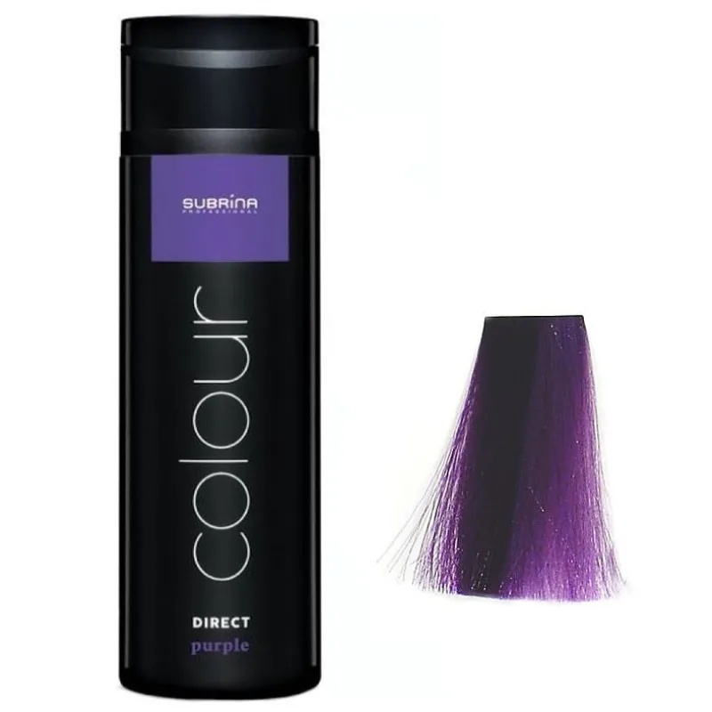 SUBRÍNA SUBRINA Direct Colour Purple 200ml - Gélová farba na vlasy - fialová