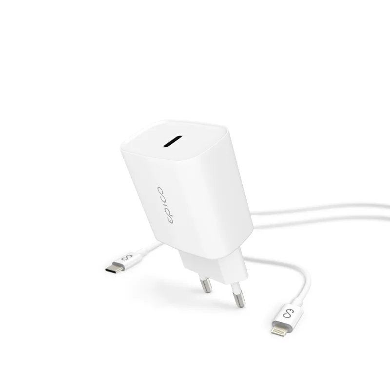 Epico UltraBoost GaN 20W síťový adaptér EA20 - bílá 9915101100200