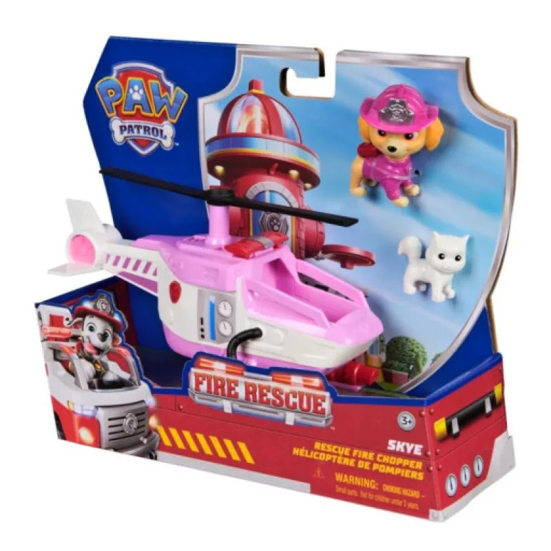 Spin Master Tlapková patrola Fire rescue vrtulník Skye