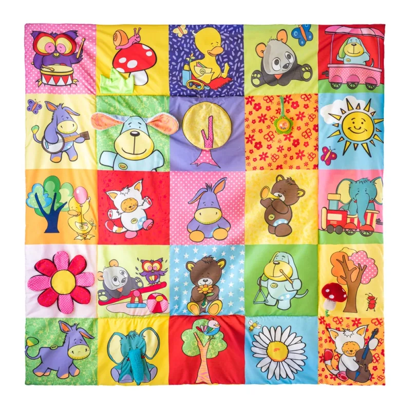 Niny Hracia deka NINY, 145x145cm