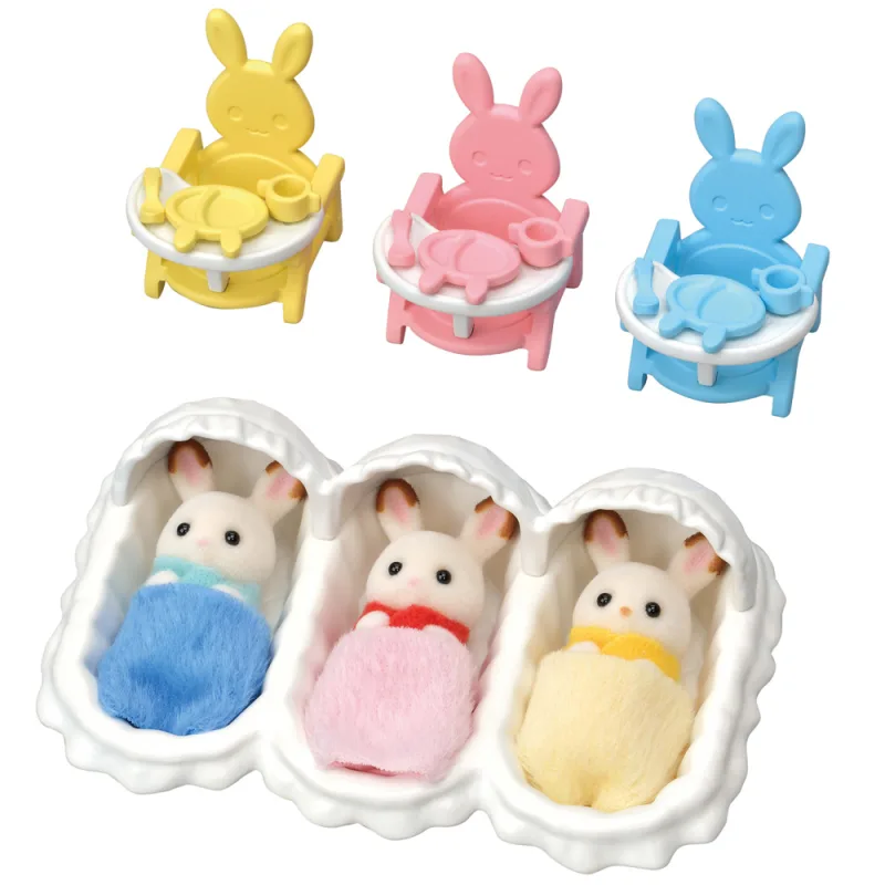 Sylvanian Families 5532 Sada starostlivosti o trojčatá