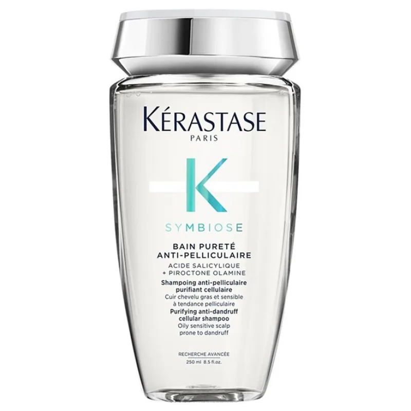 KÉRASTASE Symbiose Bain Pureté Anti-Pelliculaire 250ml - šampón proti lupinám a mastné vlasy