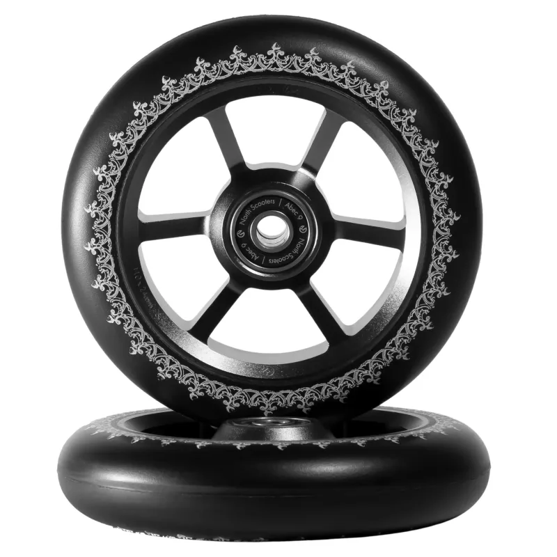Kolečka North William Holm 110mm Matte Black
