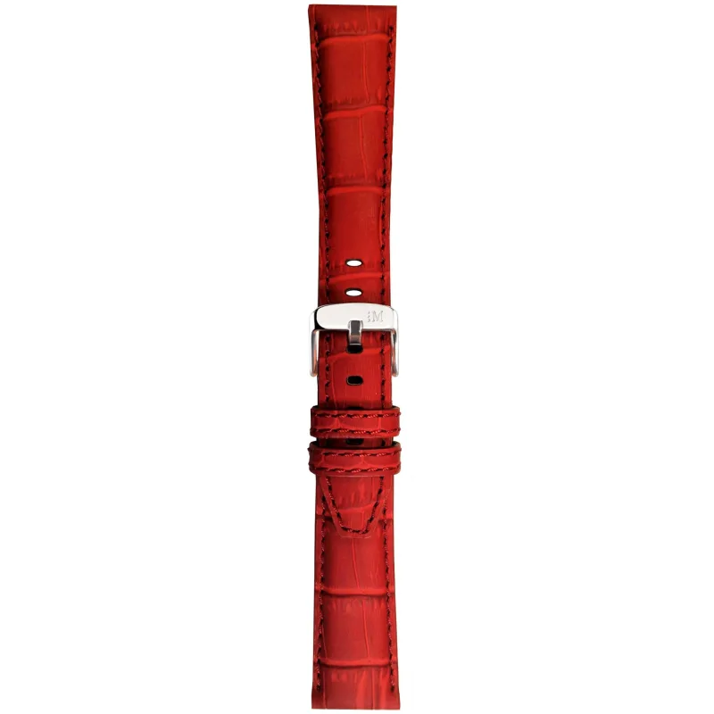 Soccer - Vodeodolný remienok na hodinky 18 mm červený MORELLATO A01X4497B44083CR18