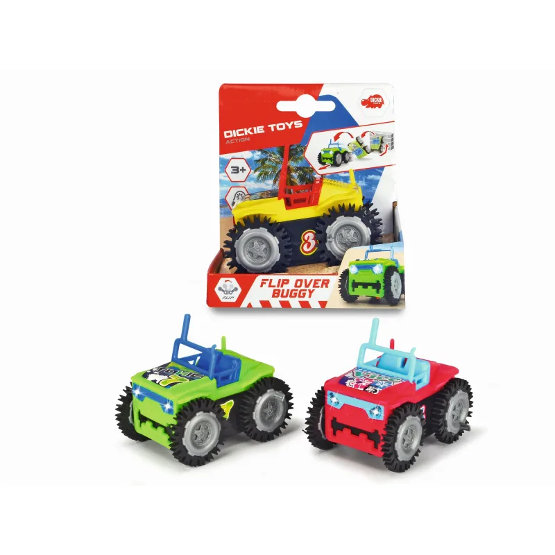 Dickie Auto Flip Over Buggy, 3 typy
