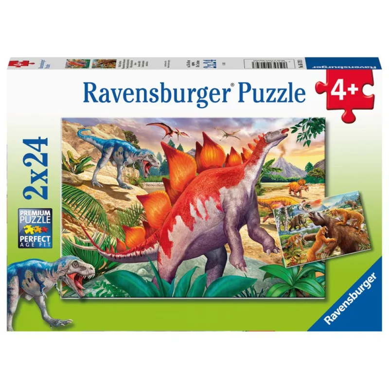 Ravensburger Svet dinosaurov 2x24 kusov