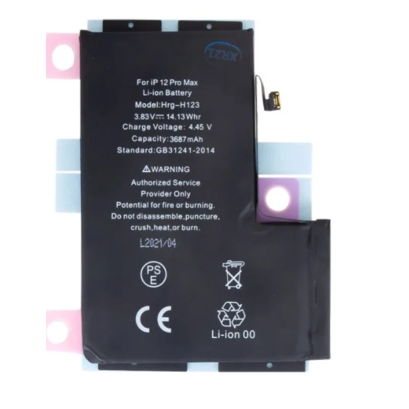 NONAME iPhone 12 Pro MAX Baterie 3687mAh Li-Ion (Bulk) 8596311145971