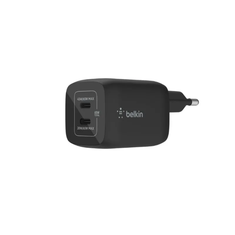 Belkin nabíječka 65W 2x USB-C WCH013vfBK