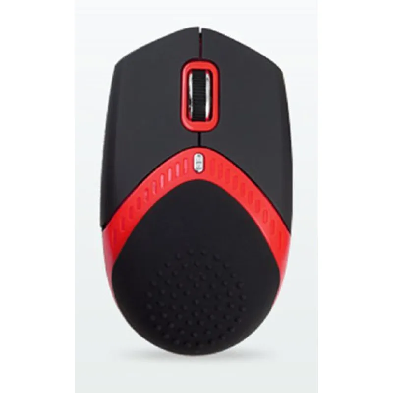 EXACTGAME AMEI AM-M101R/Ergonomická/Optická/1 600 DPI/Drátová USB/Černá-červená AMEI AM-M101R