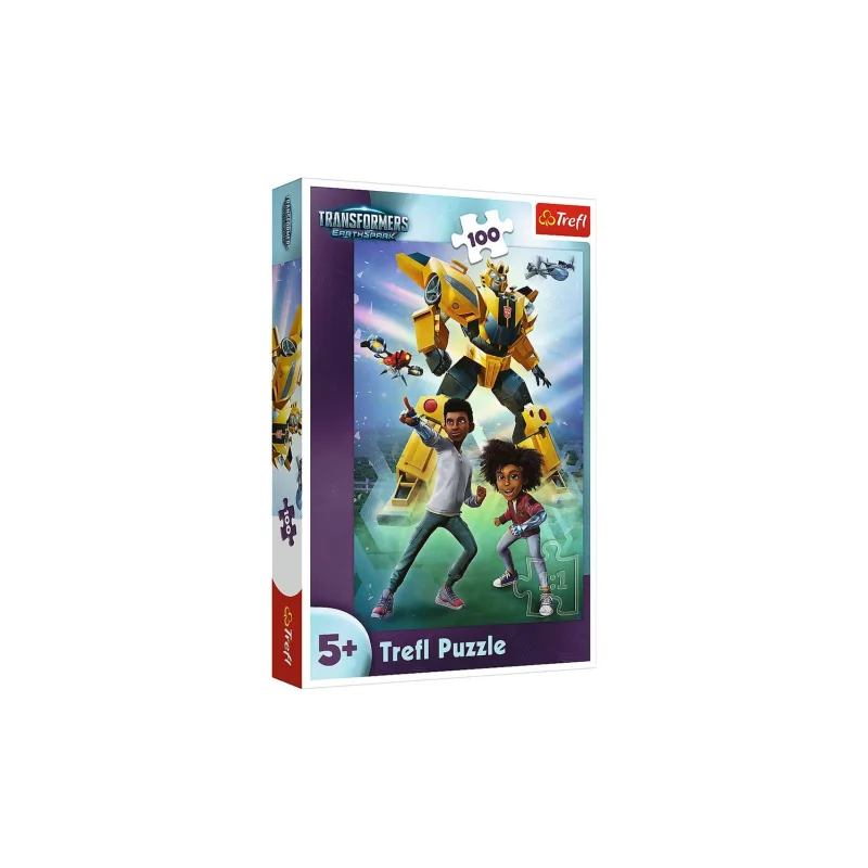 Trefl Puzzle Tím Transformeri 100 dielikov 27,5x41cm v krabici 20x29x4cm