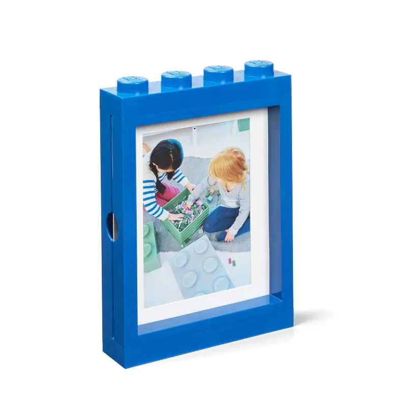 Smartlife LEGO fotorámeček - modrá