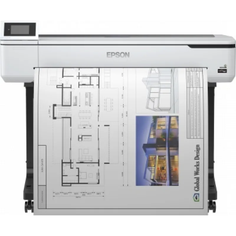 Epson SureColor/SC-T5100/Tisk/Ink/Role/LAN/WiFi/USB C11CF12301A0