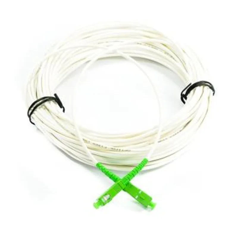 OEM SC/APC - SC/APC simplex 9/125 SM 0,5m arm.bílý 3mm B3 LSZH 4205