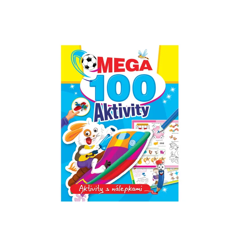 FONI Book Mega aktivity 100 Zajac SK verzia 21x28cm