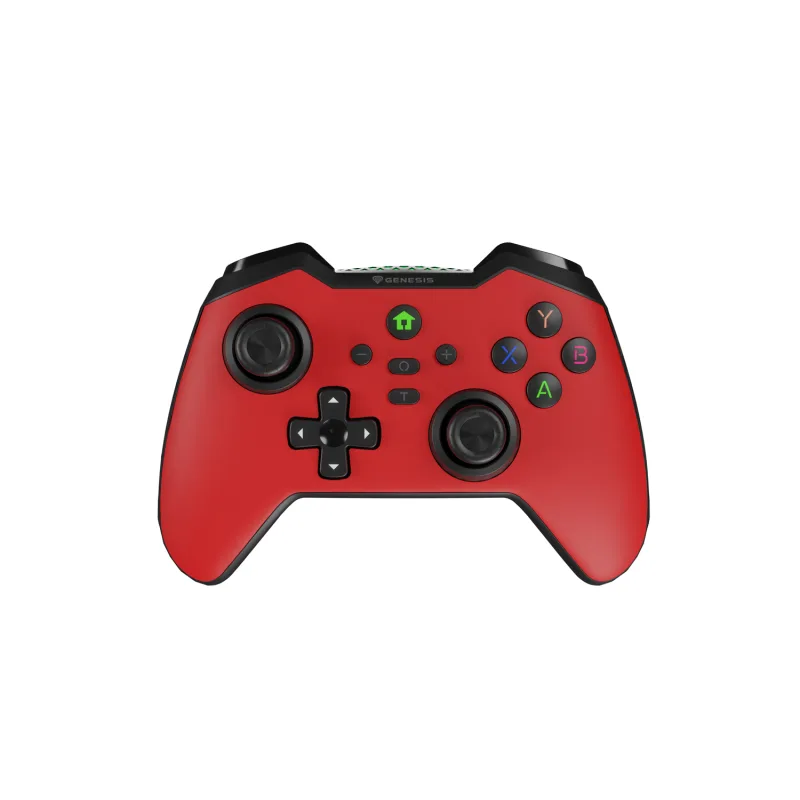 Bezdrátový gamepad Genesis MANGAN 400 pro PC/Switch/Mobil, červený NJG-2102