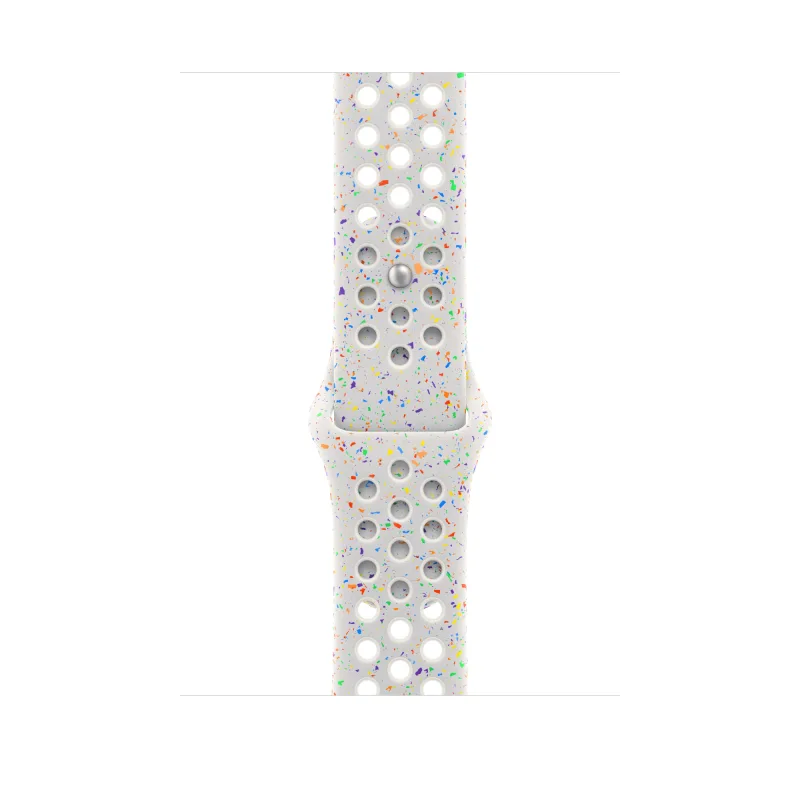 APPLE Watch Acc/46/Pure Platinum Nike Sport Band - S/M MYL43ZM/A