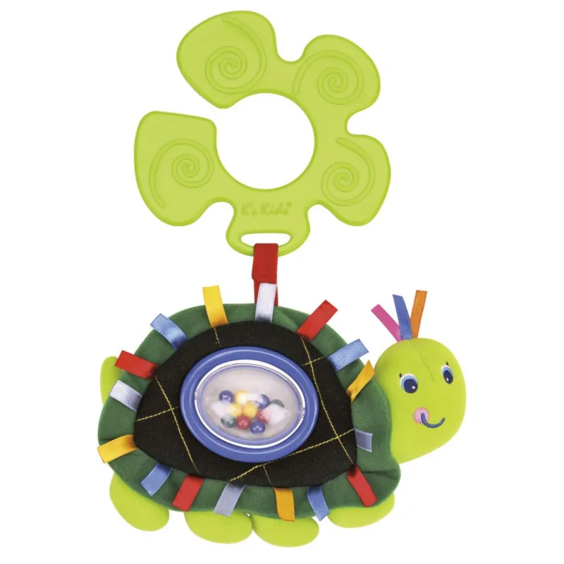 K´s Kids K's Kids Úchyt na kočík - hrkajúca korytnačka