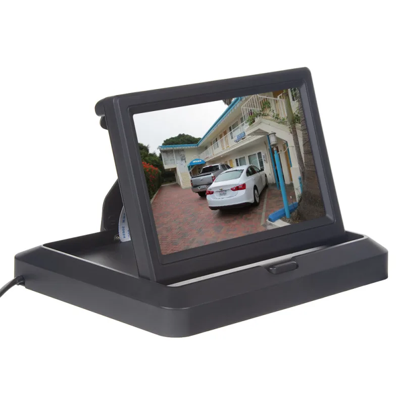 Výklopný monitor 5" černý na palubní desku 80066