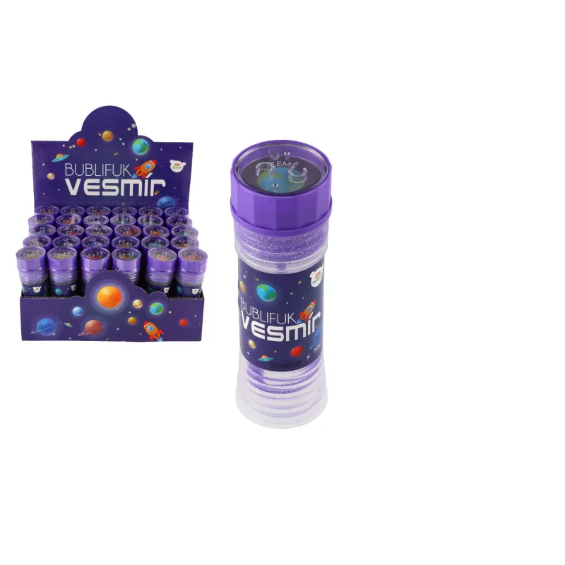 Teddies Bublifuk Vesmír 50ml 11cm mix druhov
