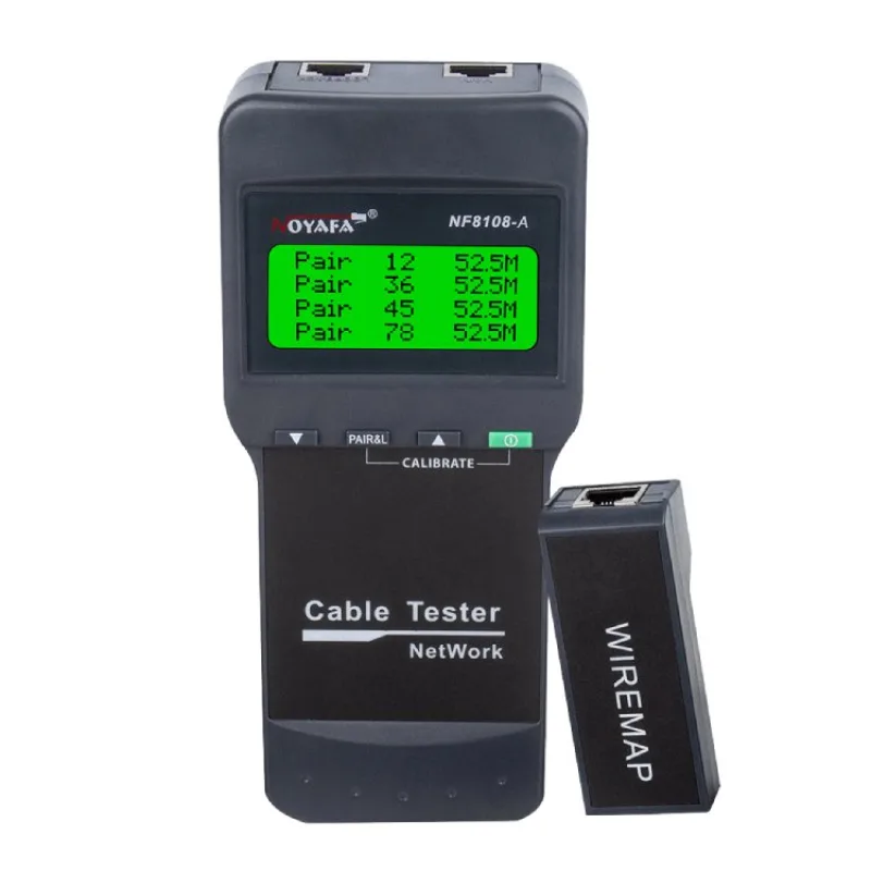 W-Star Tester kabelů UTP WSNF8108A multifunkční podsvícení displeje WSNF8108A