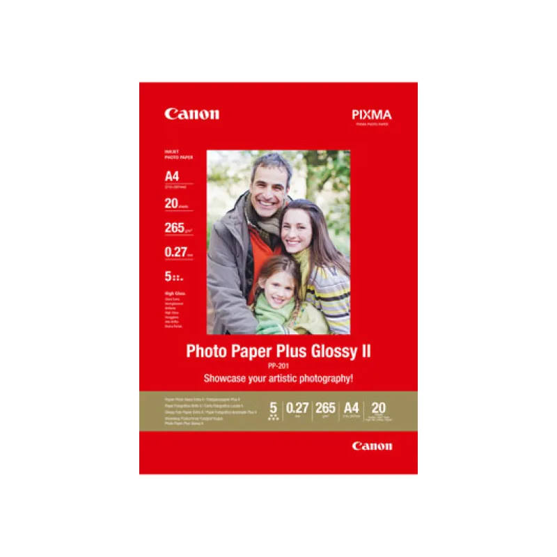 Canon PP-201, 10x15cm fotopapír lesklý, 5ks, 275g 2311B053