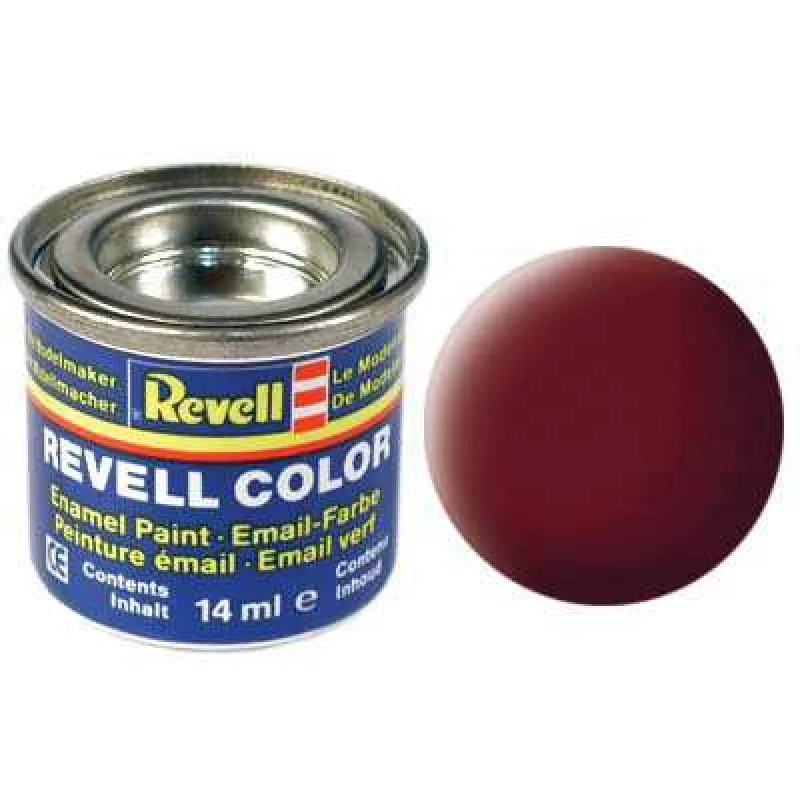 Revell Farba emailová - 32137: matná červenohnedá (reddish brown mat)