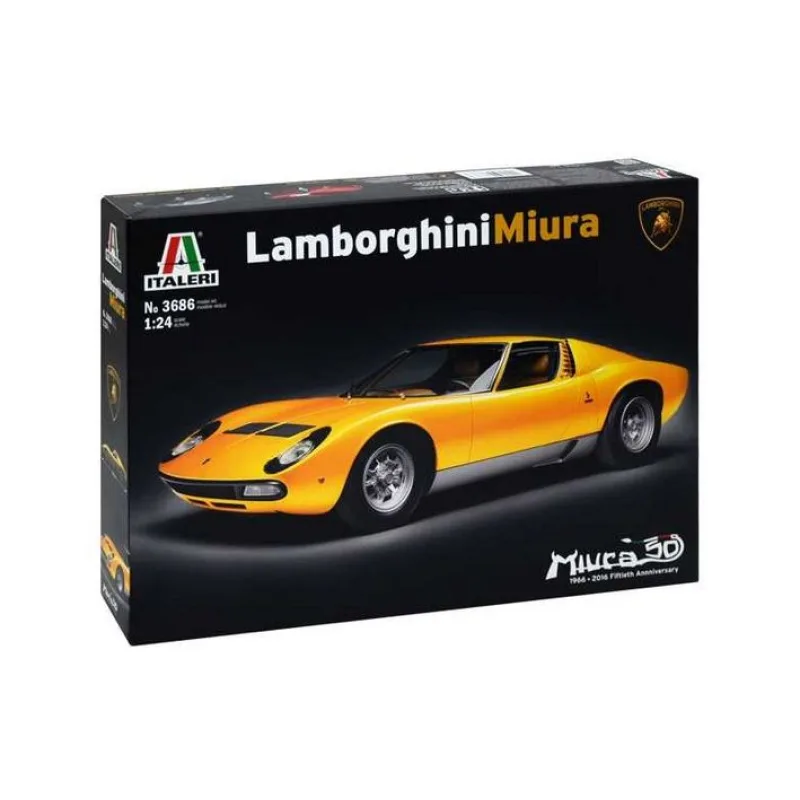 Italeri 3686 model auta Lamborgini Miura 1:24