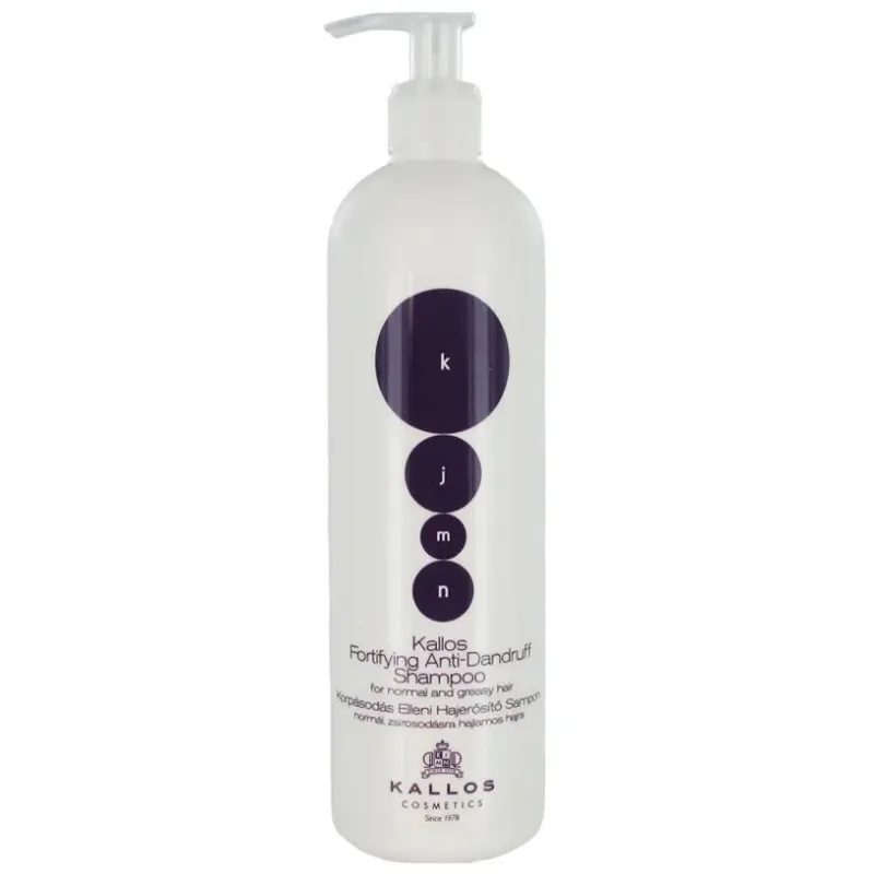KALLOS KJMN Fortifying Anti Dandruff Shampoo 1000ml - šampón proti lupinám