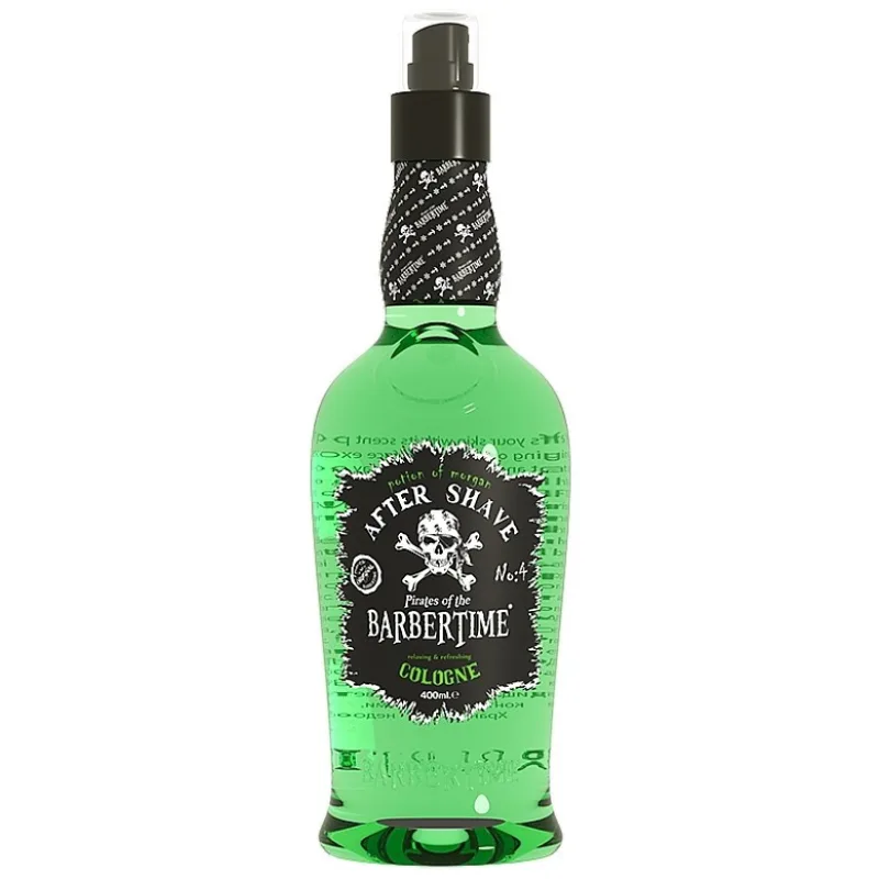 Pirates of the BARBERTIME BARBERTIME After Shave Cologne Potion of Morgan 400ml - kolínska voda po holení