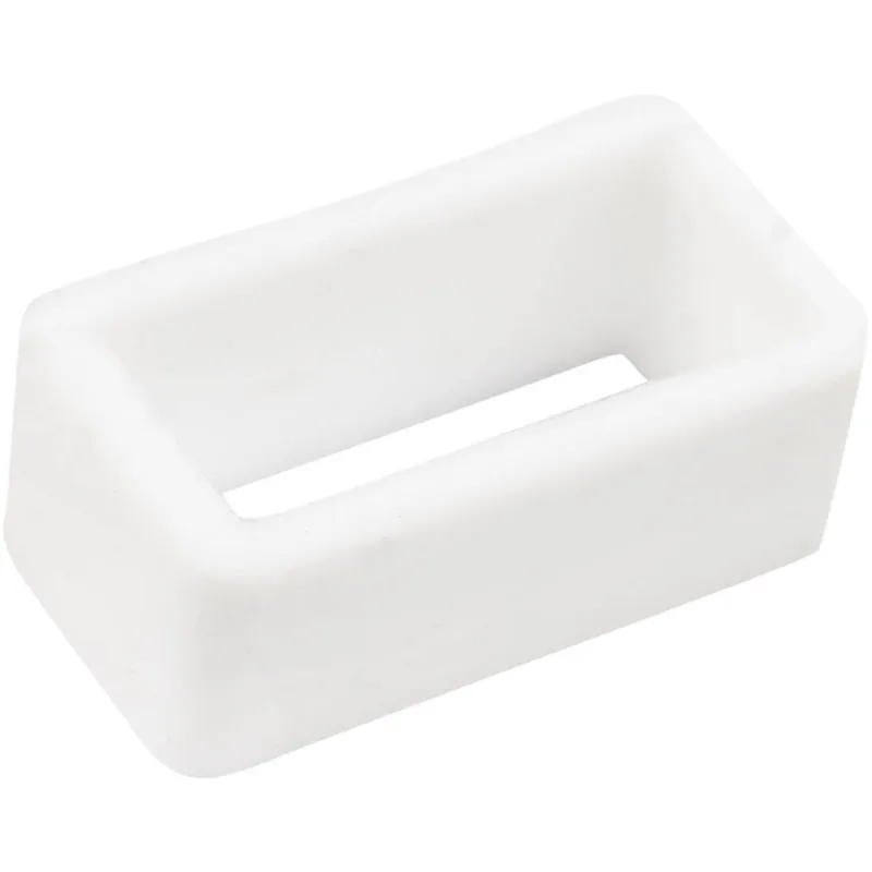 Silikónové pútko k remienku na hodinky 20 mm biele ADANITO PU14-22-20