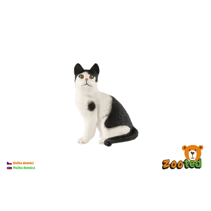 ZOOted Mačka domáca zooted plast 4cm v sáčku