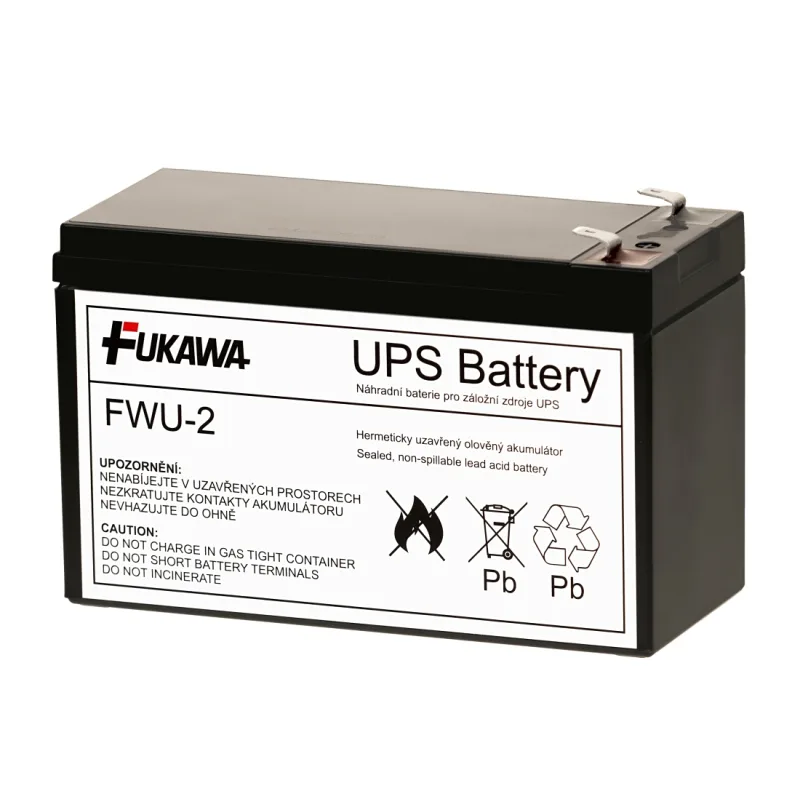 FIAMM Baterie RBC2 pro UPS - FUKAWA-FWU2 náhrada za RBC2 12325