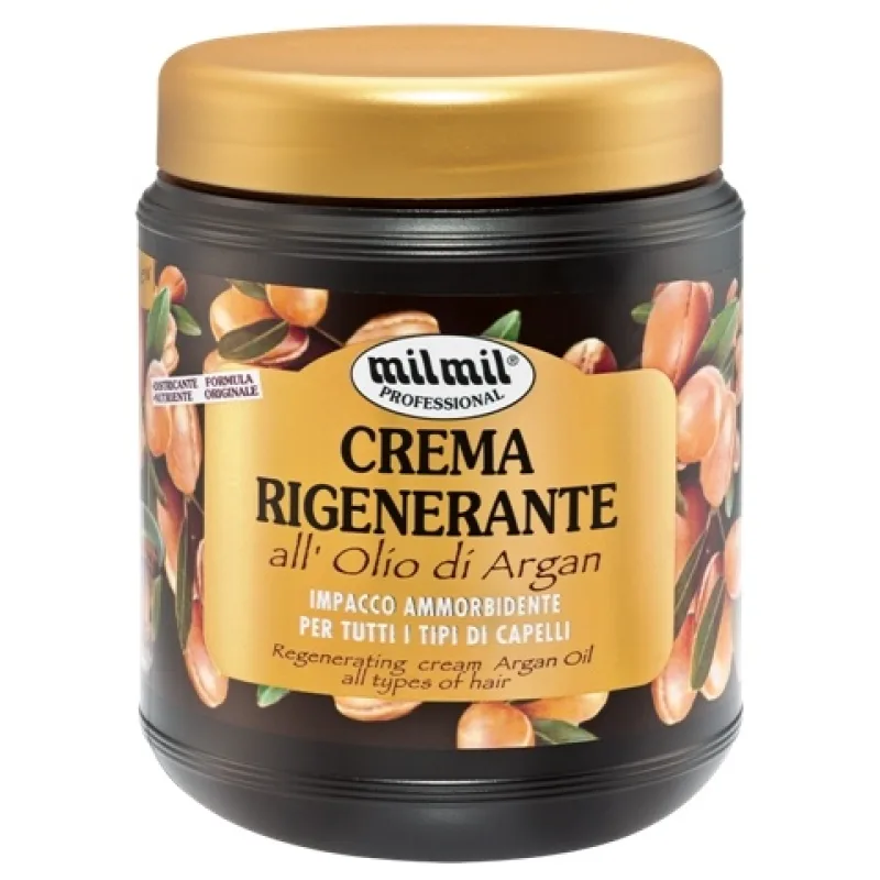 MIL MIL Argan Regeneračný krém s arganovým olejom pre všetky typy vlasov 1000ml