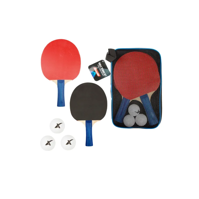 Teddies Sada na stolný tenis 2 rakety 26cm + 3 loptičky v puzdre