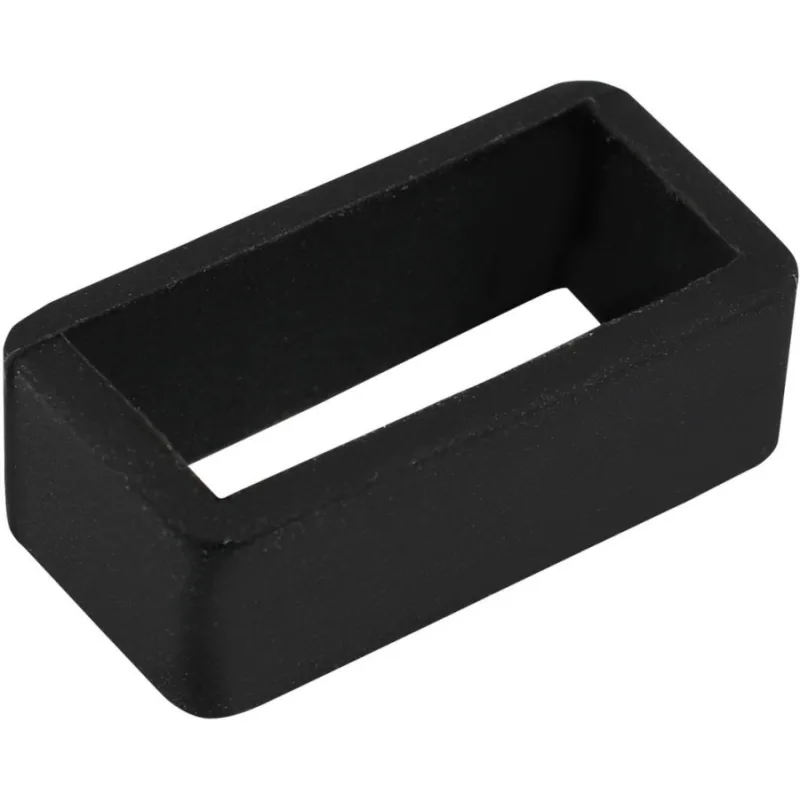 Silikónové pútko k remienku na hodinky 20 mm čierne ADANITO PU20-01-20
