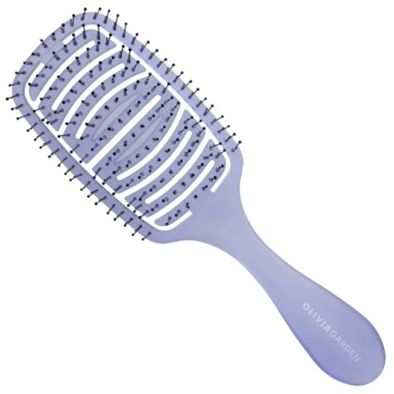 OLIVIA GARDEN Pride iDetangle Medium Blue - Rozčesávacia kefa na vlasy