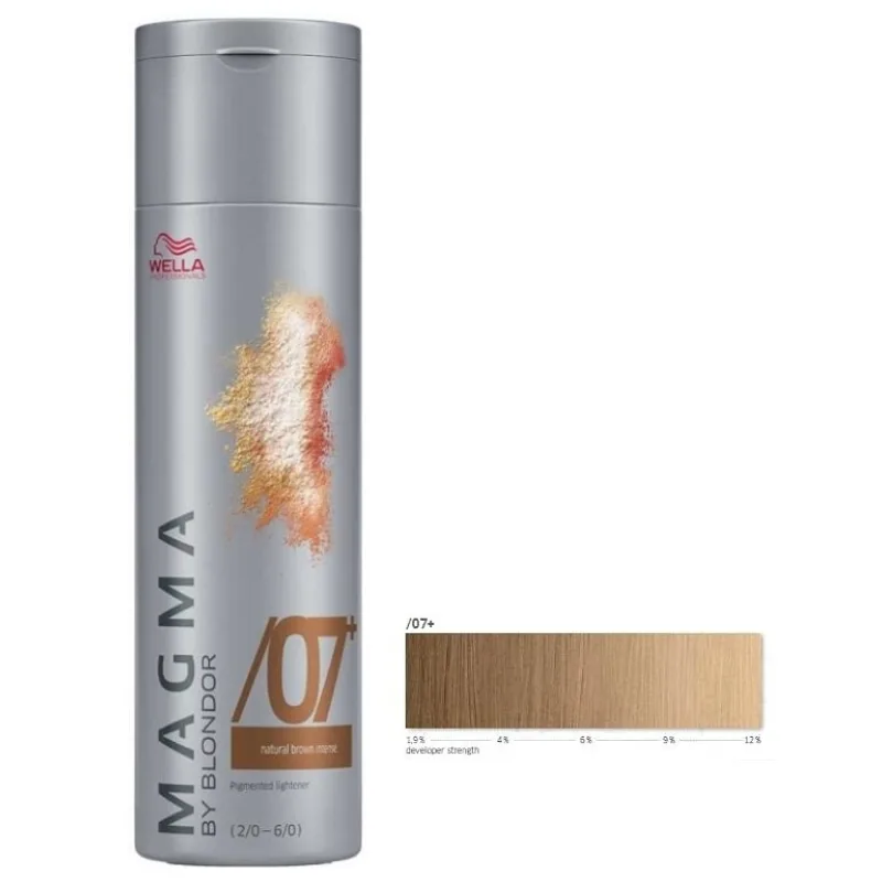 WELLA Professionals Magma By Blondor 120g - Melírovací farba č.07 + prírodná hnedá