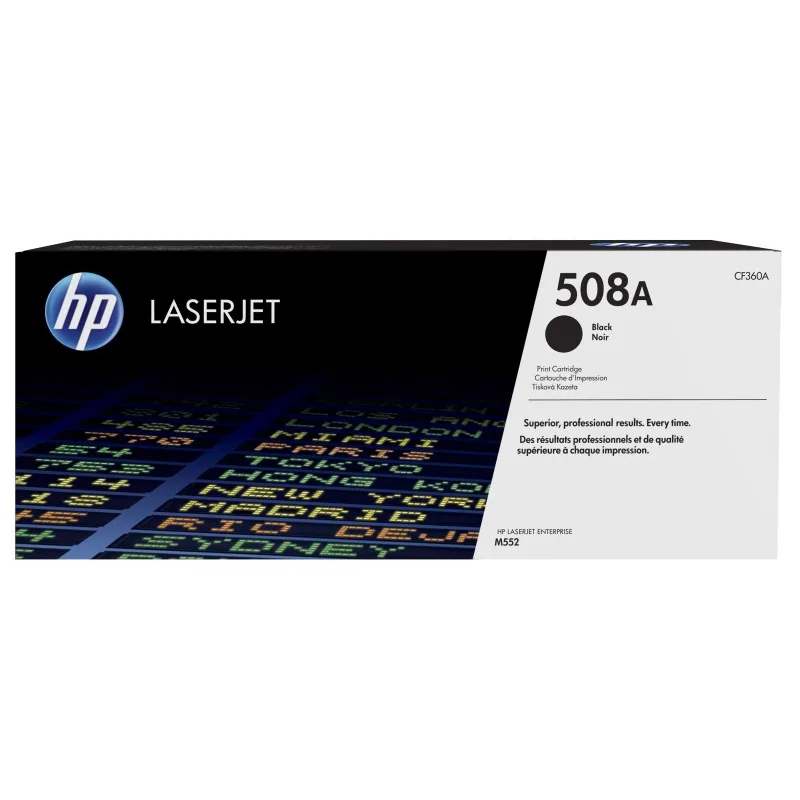 HP 508A tisková kazeta černá, CF360A CF360A